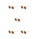 thumbnail image 1 of Sonducket Gafas de sol ópticas redondas Gafas para bebés Adorable niño pequeño Protección clásica para protección de ojos Beige Type2 NO2 Sonducket CBP374775, 1 of 5