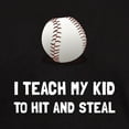 thumbnail image 3 of CafePress - Hit And Steal Baseball T Shirt - Men's Classic Graphic Cotton T-Shirt, 3 of 4