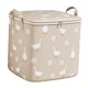 thumbnail image 3 of Bolsa para guardar edredones, cesta para ropa, regalo, tela no tejida versátil, asas de transporte Beige 100 L, 3 of 9