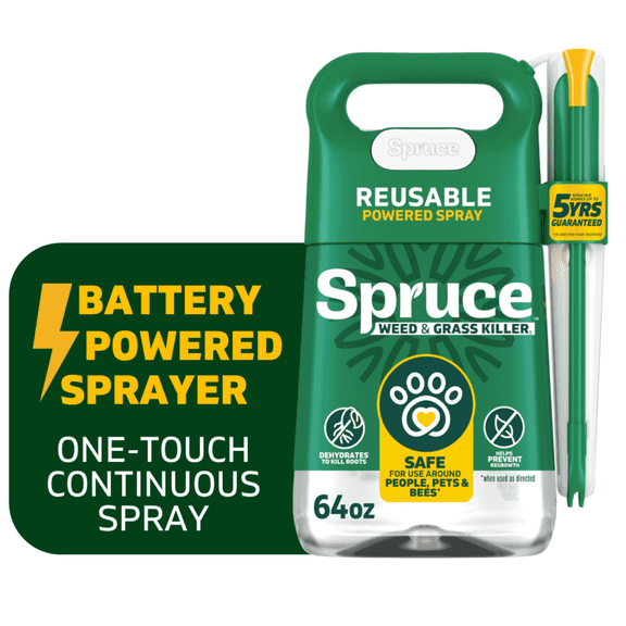 Spruce Weed Killer & Grass Killer Power Spray Starter Kit, 64 oz.