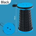 thumbnail image 1 of Outdoor Folding Stool Portable Retractable Telescopic Stool Camping Fishing Adjustable Height Plastic Chair Outdoor Furniture, 1 of 6