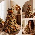 thumbnail image 5 of Bsirktail Halloween Craft Kit, DIY Fabric Tree Decoration Kit, 3D Quilted Halloween Tree Craft Project for Beginners, Tabletop Home Decor DIY Project for Halloween Mantel Shelf Party Display (D), 5 of 6