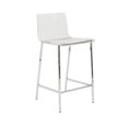 thumbnail image 1 of Plata Import Sasha Stool Polished Silver, 1 of 4