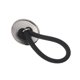 thumbnail image 4 of Accesorio de moda para el cabello con botón único para niños 1 pieza tono negro y plateado, 4 of 5