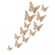 thumbnail image 5 of 144 pcs Decoracion Mariposas 3D Para Pared Malubero Color Oro Rosa Mariposas Decorativas, 5 of 5