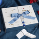 thumbnail image 5 of 120 Llaveros Angel Con Bolsos De Organza Recuerdo Para Bebés AZUL BLANCO, 5 of 5