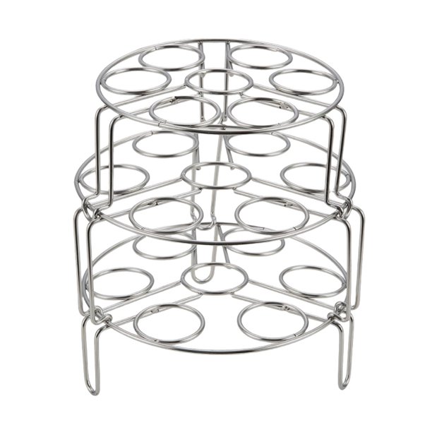 Stackable Food Steam Rack Stainless Steel Egg Steamer Rack for Instant Pot, Pressure Cooker ...