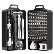 IZERS 115 in 1 Precision Screwdriver Set with Torx & Tri-wing Bits - Mini Repair Tool Kit for Electronics, iPhone, MacBook, PC, Laptop, Gaming Consoles (PS5, XBOX), RC, Glasses - Ideal Gift for Men