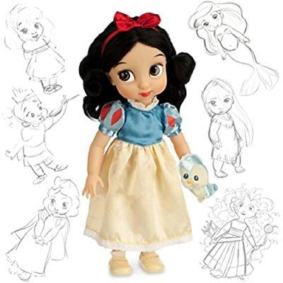 disney animators' collection snow white doll with bluebird - 16'' - disney animators' collection snow white doll with bluebird - 16'' -