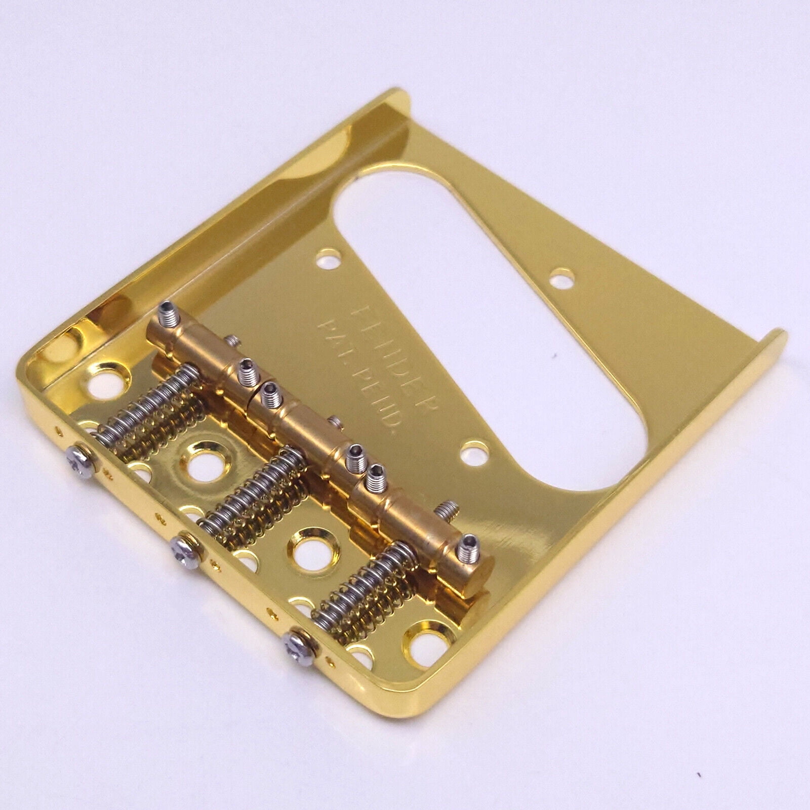 6 String Electric Guitar Bridge Vintage Gold Chrome for Fender Telecaster Guitar Replacement Parts