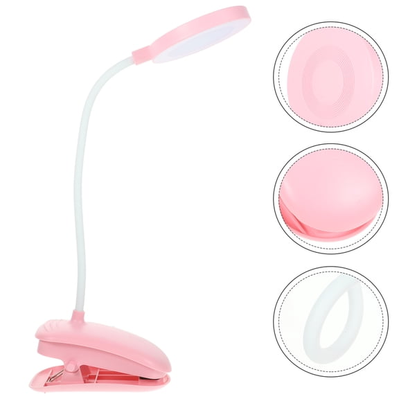 GOOHOCHY Bedside Table Eye Protection Learning Desk Lamp USB Charge