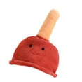 thumbnail image 3 of Sombrero con tocado rojo y amarillo de dibujos animados, accesorio de fotografía, regalo considerado, multiusos, encantador, y encantador, cojín, 3 of 8