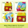 thumbnail image 5 of Joyfy Snail Crawling Toy Activity Cube with Music & Light 10 in 1 Montessori Toys for Baby 6-12-18 Months Educational Learning Toys for Toddler 1-3, First Birthday Gifts for Boys & Girls, 5 of 11