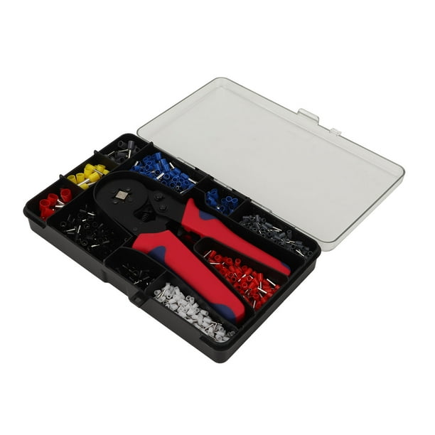 Terminal De Cable, Juego De Terminales De Cable Eléctrico De Acero Para Herramientas, Resistente, Menos Fatiga, Peso Ligero, 1201 Piezas Con Caja De Almacenamiento Para Conexiones