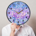 thumbnail image 5 of Dream Garden Wall Clock Modern Decor Acrylic Clock Golden Hands 9.5in, 5 of 12