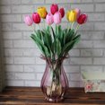 thumbnail image 2 of Unatoiry 30Pcs Simulation Flower Exquisite Flowers Tulips Bouquet Decor DIY, 2 of 6
