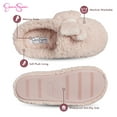 thumbnail image 3 of Jessica Simpson Womens Plush Marshmallow Slide On House Slipper Clog with Memory Foam, 3 of 9