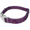 thumbnail image 3 of Country Brook Petz® Premium Purple Paisley Reflective Dog Collar, Large, 3 of 5