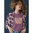 thumbnail image 3 of Quote Love And Tacos T-shirt Color Women's -SelectDesign Designs, 3 of 4