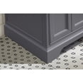 thumbnail image 4 of Ari Kitchen & Bath South Bay 55" Solid Wood Bathroom Vanity in Gray, 4 of 11