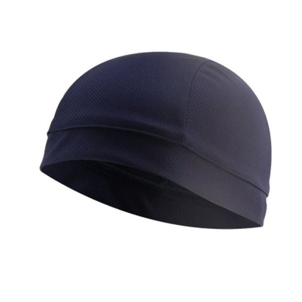 Capas de cráneo Tela de malla Biking Colores surtidos Cómodos Accesorios de ciclismo transpirable Poliéster Casco Liner Navy Inevent AP008606-04B