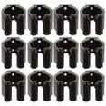 thumbnail image 4 of Milisten 12Pcs Fishing Tools Plastic Club Clips Fishing Rod Holders Pole Holding Racks for Outdoor, 4 of 5