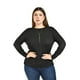 thumbnail image 1 of Blusa con patron geometrico Roman Fashion /Tallas Extras, 5109 (Negro) negro 38, 1 of 7