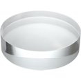thumbnail image 1 of CiaoHER 2in Thickness 7in Diameter Acrylic Disc Display Block Clear Polished Round Pedestal Stand Riser 7" x 2", 1 Pack, 1 of 5