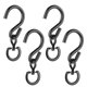thumbnail image 1 of 4 ganchos giratorios para colgar macetas, resistentes, de metal, 360 grados, para interiores y exteriores., 1 of 6