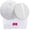 White, variant on 2pcs Powder Puffs, 6'' Body Powder Puff and 5'' Dusting Powder Puff and Container, Extra Large, Fluffy Soft, Washable, Reusable, Purple