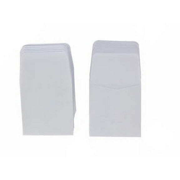 100 White Archival Paper Coin Envelopes 2x2 by Guardhouse, Acid and Sulpher Free