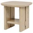 thumbnail image 4 of Coaster Kailani Coastal Wood Square End Side Table with Shelf in Beige Oak, 4 of 7