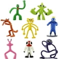 thumbnail image 1 of Juego de 8 piezas de personajes de Rainbow Friends para decoración del hogar, regalo para niños, Halloween, Navidad, cumpleaños y tartas, 1 of 4