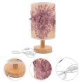 thumbnail image 3 of Table Lamp Usb Powered Bedside Light 3d Cloth Lampshade Creative Desk Light, 3 of 8