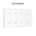 thumbnail image 2 of Hand drawn forest Switch Cover Decorative Wall Plate / 4-Gang 4-Toggle / Standard Size 4.5x8 in, 2 of 5