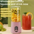 thumbnail image 4 of Yooshoverk Blender Portable USB 6-Blade Rechargeable for Shakes, Juices Travel, Sports Handheld Smoothie Maker, 4 of 8