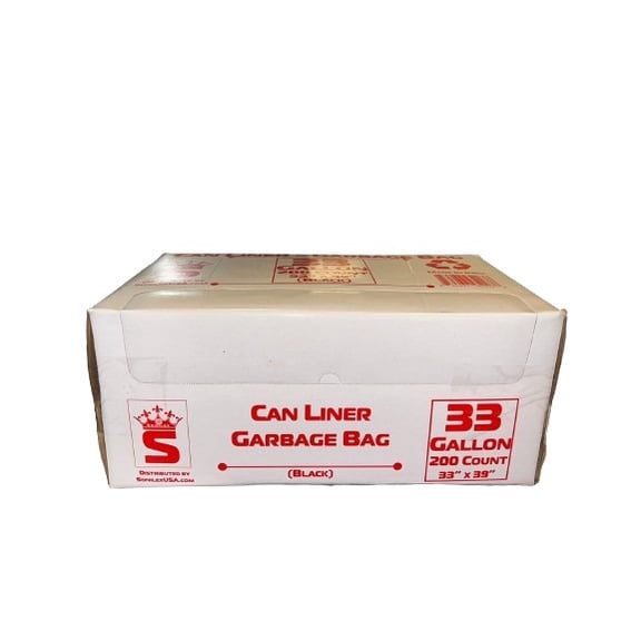 SONILEX  33 in. x 39 in. 33 gal. 0.5 mil Low-Density Waste Can Liners -(200/Carton)
