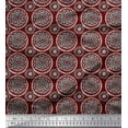 thumbnail image 1 of Soimoi Cotton Poplin Fabric Floral Block Print Sewing Fabric Yard 42 Inch Wide, 1 of 3
