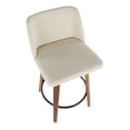 thumbnail image 4 of Tabouret à hauteur de comptoir Toriano de LumiSource, Ensemble de 2, 4 of 8