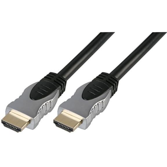 PRO SIGNAL - High Speed HDMI Lead with Ethernet Gold Plated Connectors, 5m Black