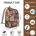 thumbnail image 5 of Chic Paisley Print Boho Backpack for College, Durable School Bookbag with Laptop Compartment, Roomy Daypack for Students, Perfect Functional Gift for Women and Teens, 5 of 5