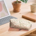 thumbnail image 3 of Makeup Bag Small Cosmetic Bags for Purse Women Girls Flower Simple Make Up Pouch, 3 of 8