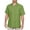Apple Green, variant on Men's Short Sleeve Cuban Guayabera Button Down Shirts Classic Embroidered 4 Pockets Casual Top NEMT112 Brown XL