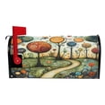 thumbnail image 3 of Ryvnso Mailbox Cover Magnetic Cute Forest Landscape Mailbox Wrap Large Size 25.5x21 Inch, 3 of 8