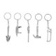 thumbnail image 5 of TABLETREANDS 5Ud Llavero Multifuncional Plateado Herramientas Creativas Resistente, 5 of 7