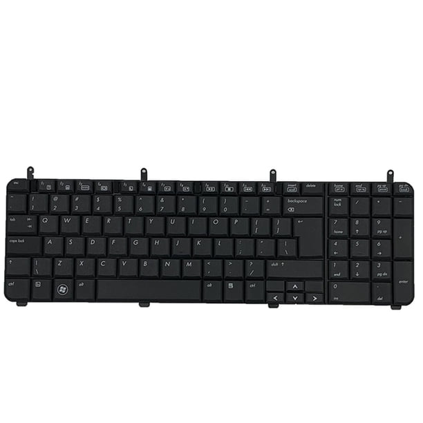 Sidaley Teclado para portátil, dispositivo de entrada grande, teclado para portátil, accesorios de ordenador, reemplazo de teclados de superficie lisa Juegos de teclado y mouse para computadora