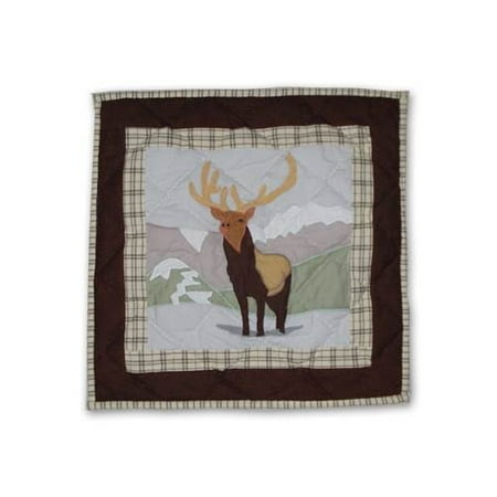 Brown Elk Toss Pillow