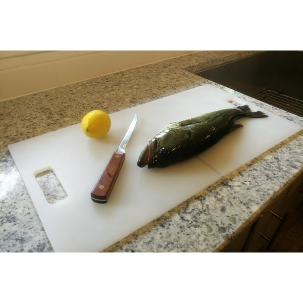 Organized Fishing Folding Plastic Cutting Board