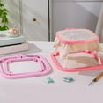 thumbnail image 4 of CIYISON Adjustable Embroidery Hoop Crosses Stitches Hoop Double Layer Embroidery Frame, 4 of 16