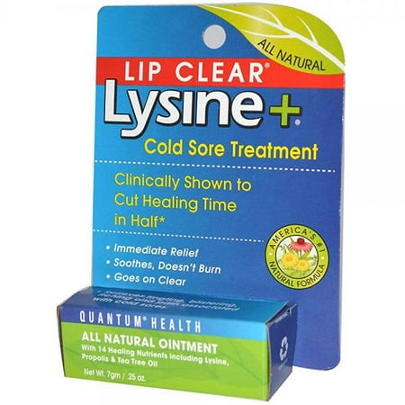 Lip Clr Lysine Cld Sore T Size .25z Lip Clear Lysine + Cold Sore Treatment